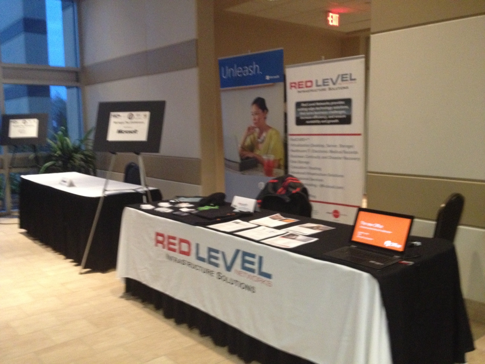 Red Level Conference Booth