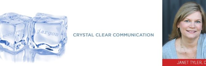 Crystal Clear Blog Banner