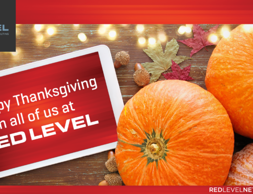A Thankful Thanksgiving From Red Level